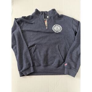 University of Notre Dame half-zip sweatshirt